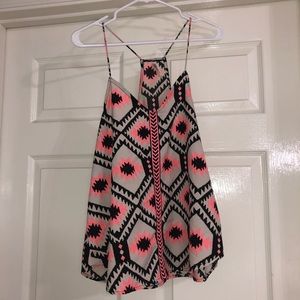 Patterned summer top